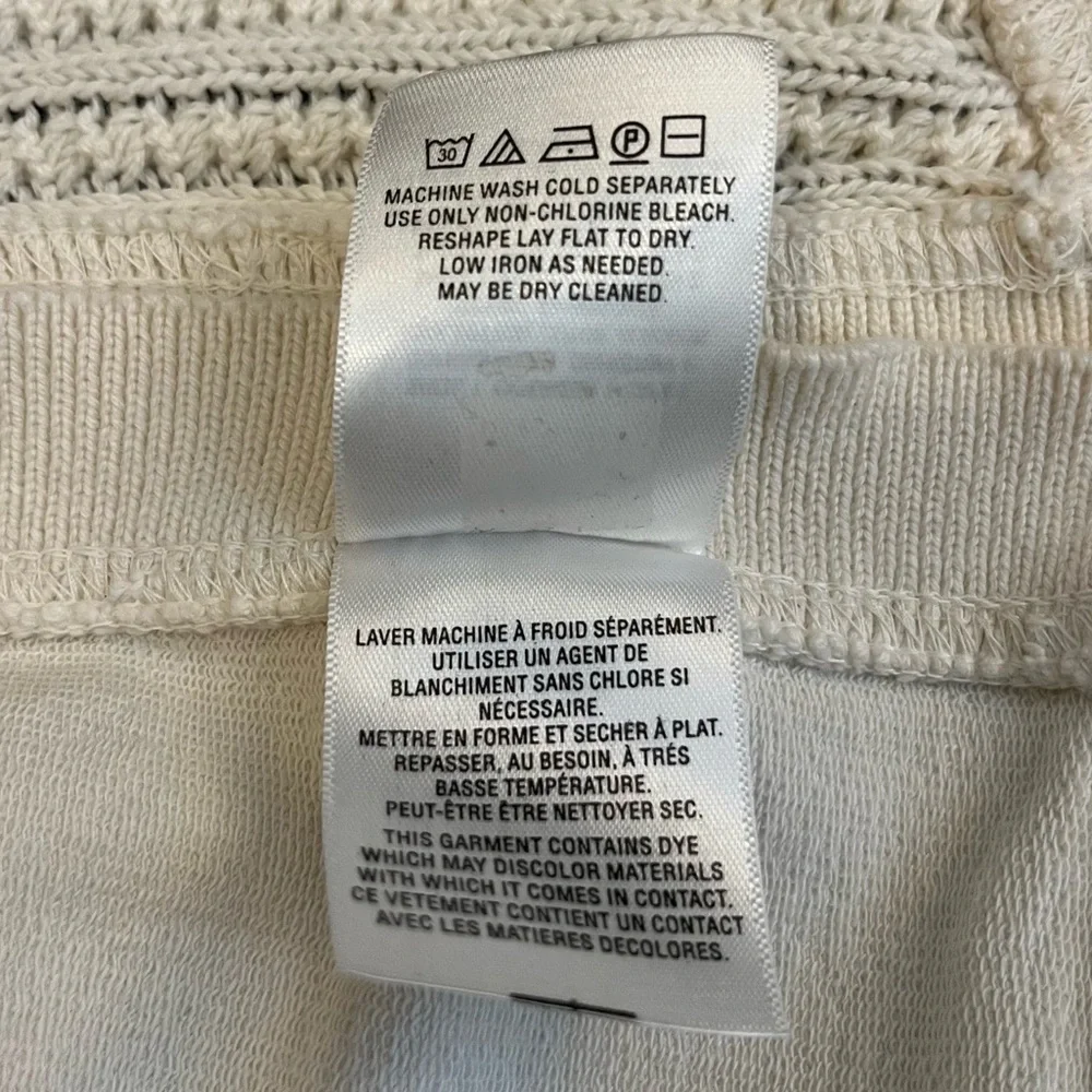 SaturdaySunday Cream Knit Sweater Size XS - Picture 8 of 8